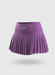 FALDA CON PLIEGUES HERO LILA