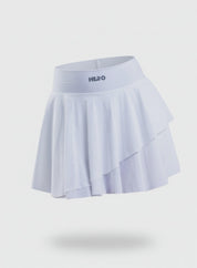 FALDA DE PLIEGUES GRUESOS HERO BLANCO