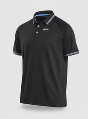 CHEMISE POLO 3 BOTONES GOLF HERO NEGRO