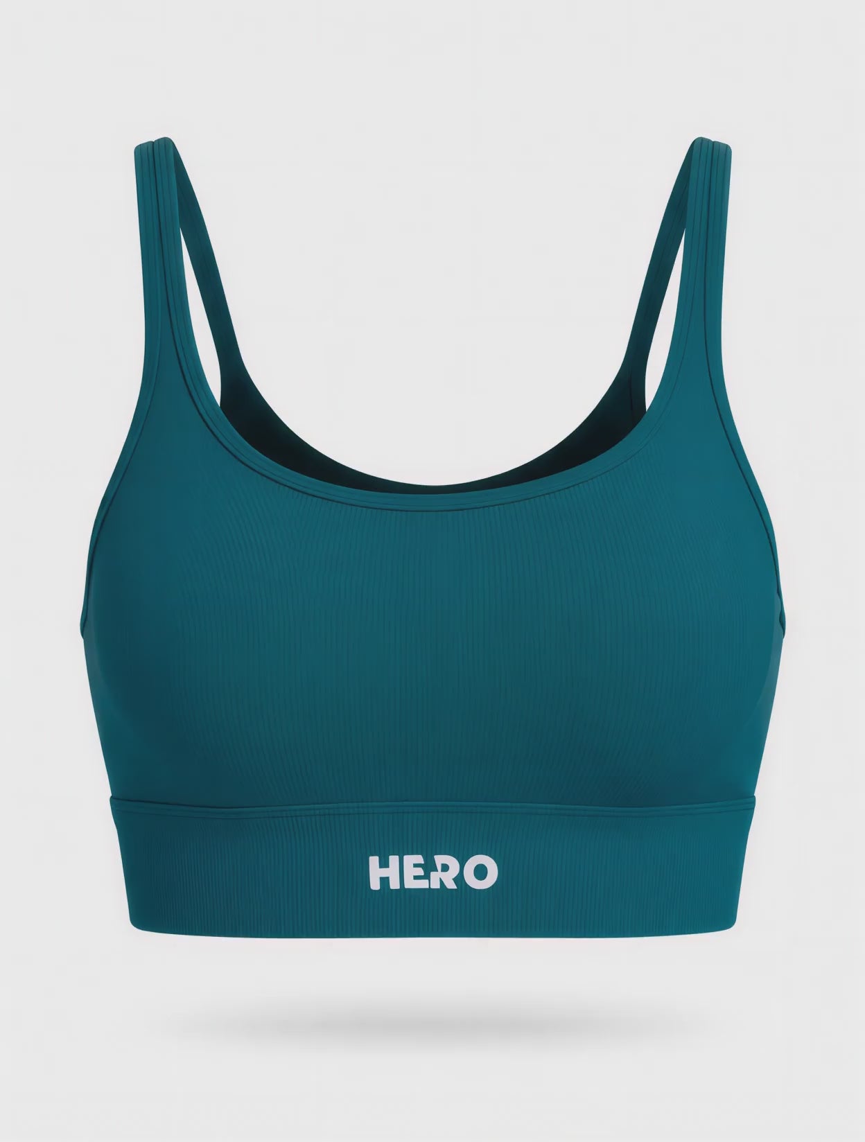 CROP TOP RIBBED HERO VERDE