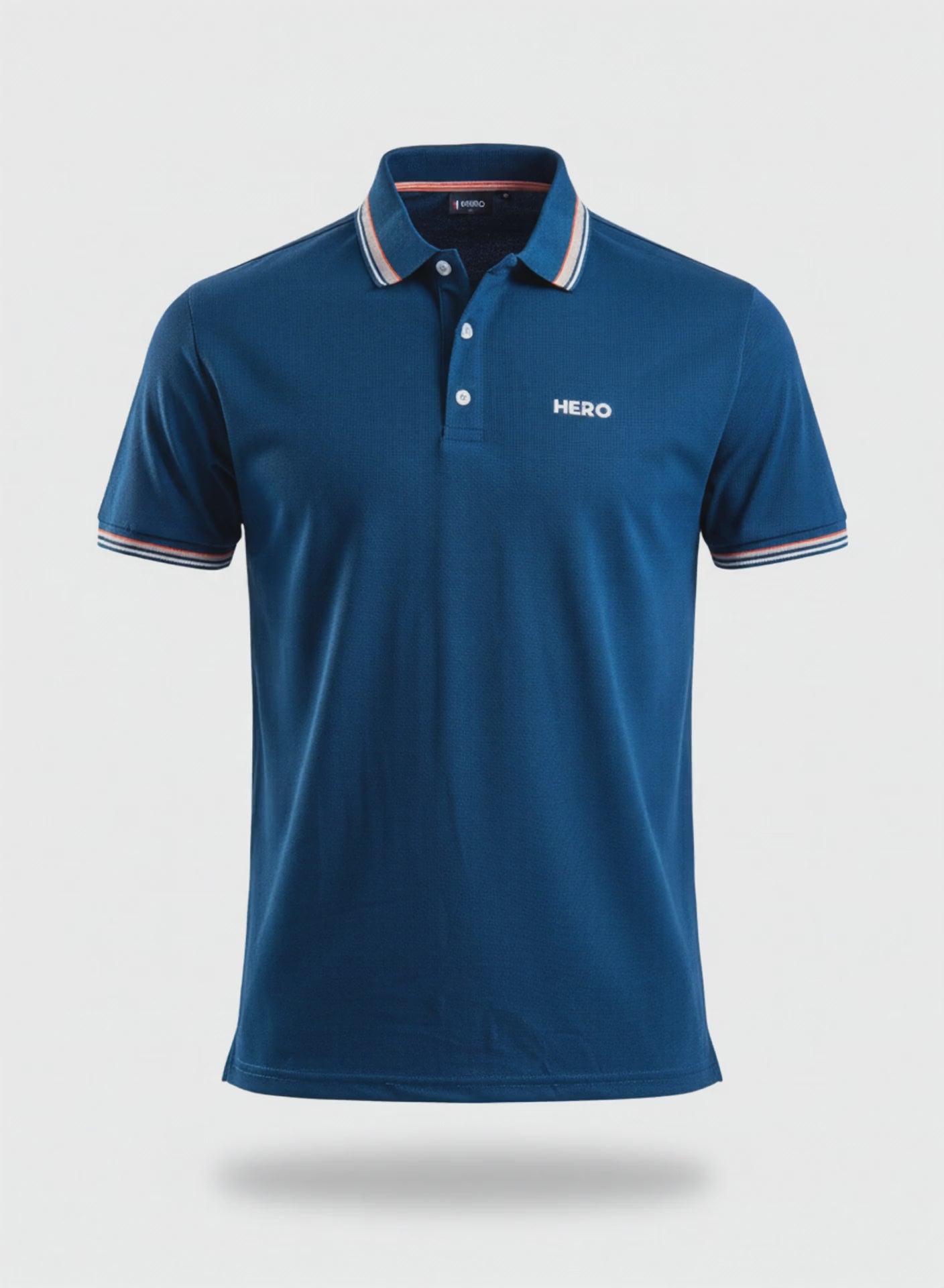 CHEMISE POLO 3 BOTONES AJUSTADA GOLF HERO AZUL NAVY