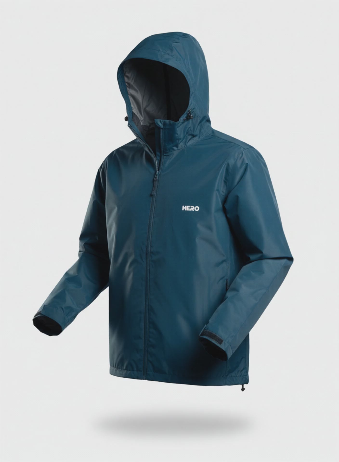 CHAQUETA IMPERMEABLE BASICA HERO AZUL NAVY