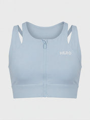 TOP ZIPPER TWO STRAPS HERO AZUL BEBE