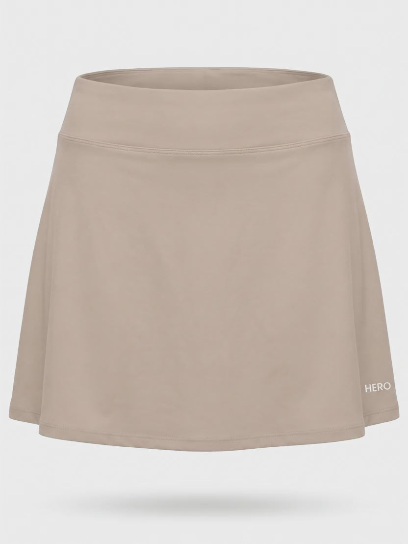 FALDA BASIC HIGH HERO BEIGE