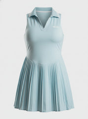 VESTIDO STRIP HERO AZUL BEBE