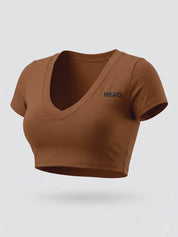 T SHIRT U FIT HERO MARRON