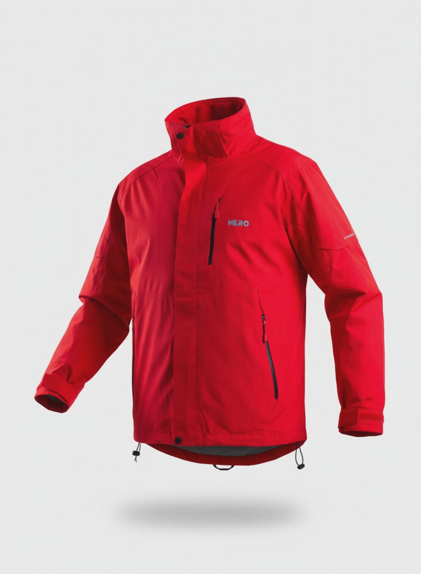 CHAQUETA DOBLE IMPERMEABLE CON SUETER HERO ROJO