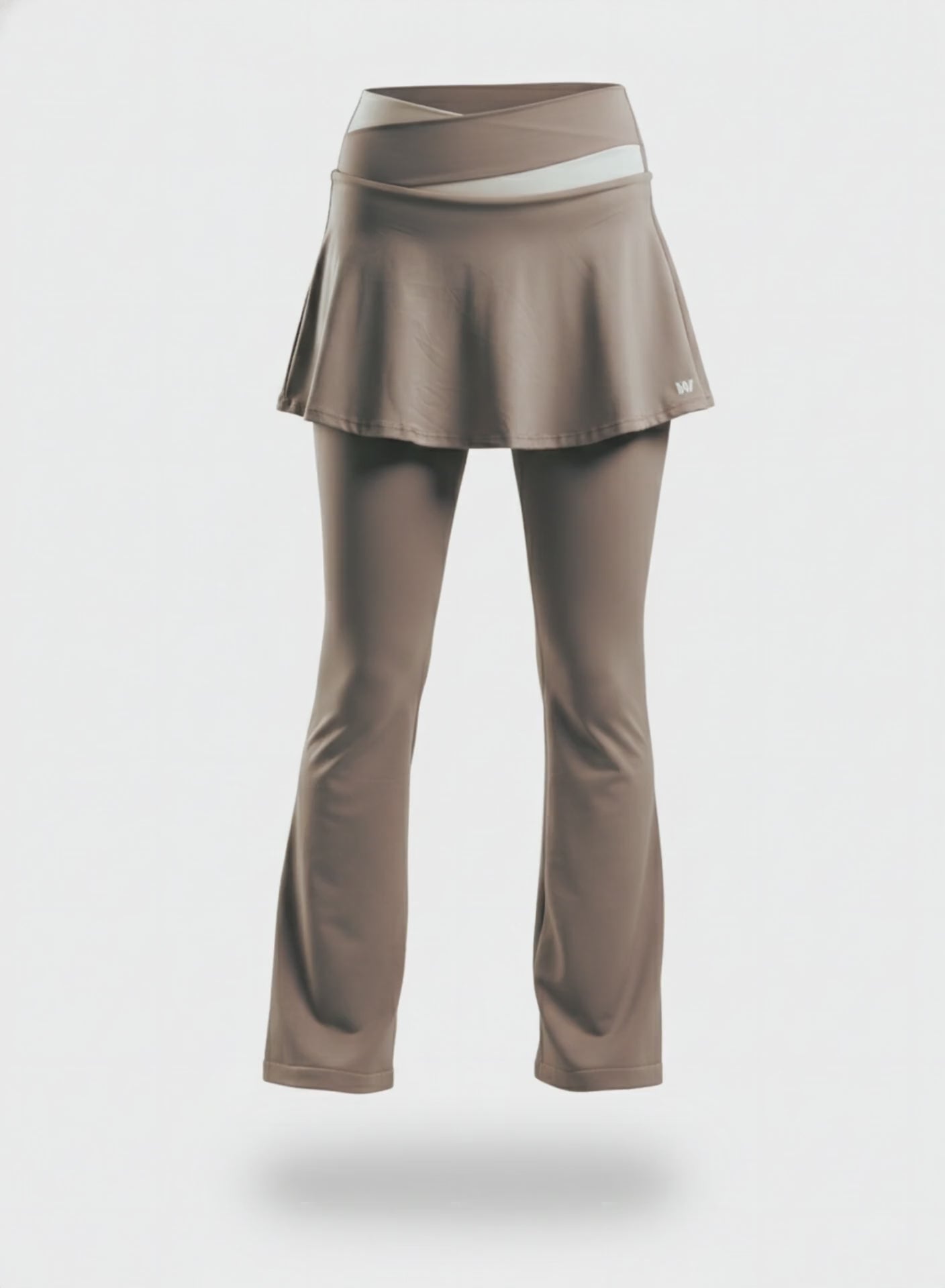 SKORT LEGGIN FIT BEIGE