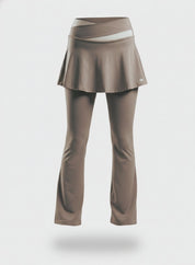 SKORT LEGGIN FIT BEIGE